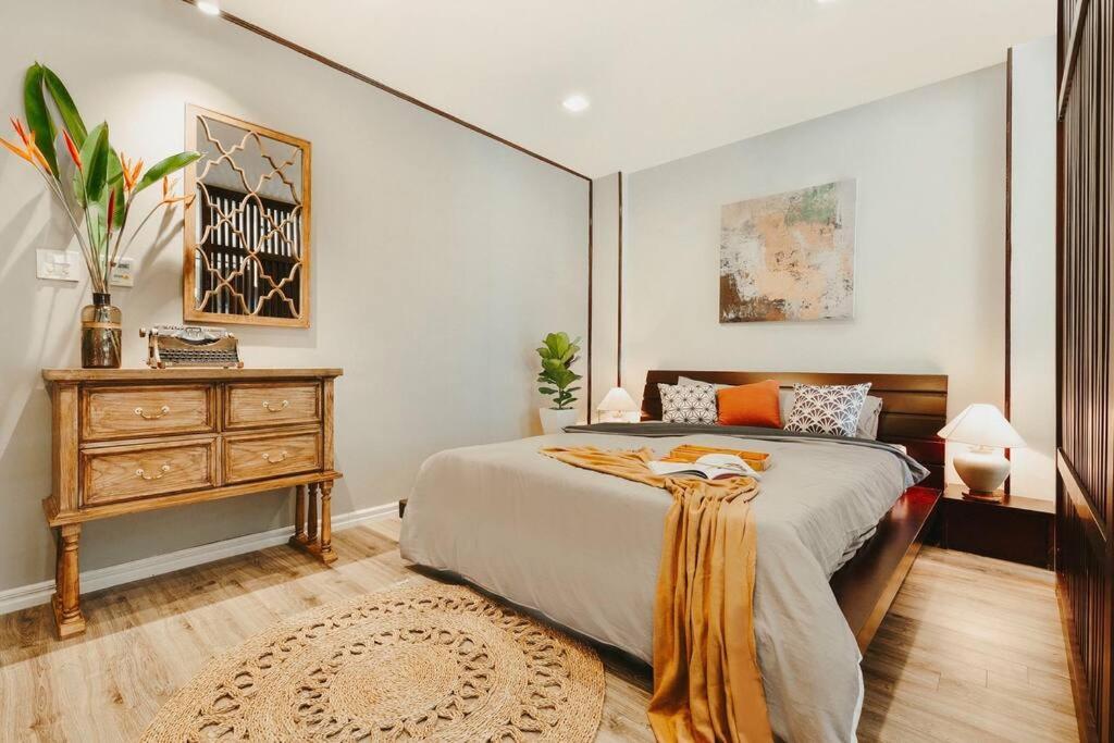 Homestay Giua Long Ha Noi - 10 Phut Den Pho Co Hanoi Bagian luar foto